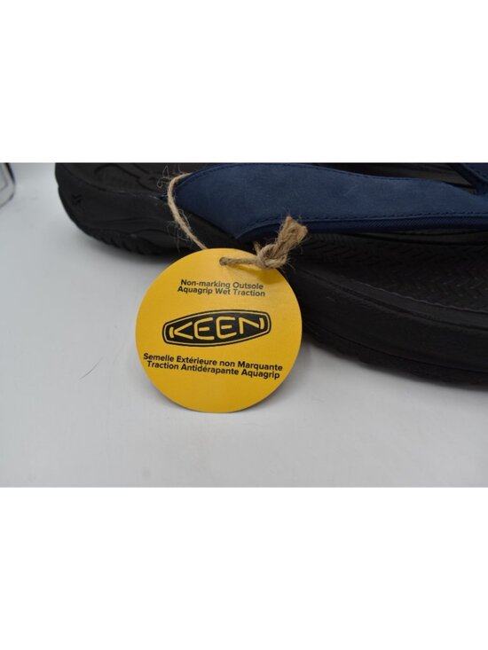 Keen Mens 13 Waimea TG Toe Guard Naval Academy Black Flip Flops Sandals Shoes main image 8